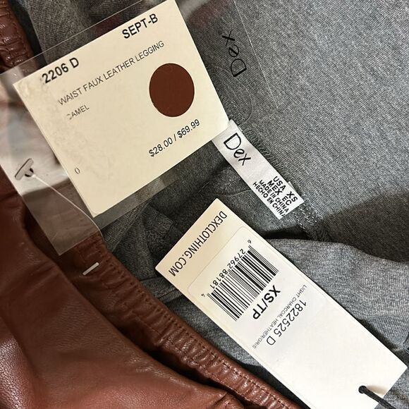 Dex Brown & Gray Leggings Bundle(Size XS) - Picture 6 of 7